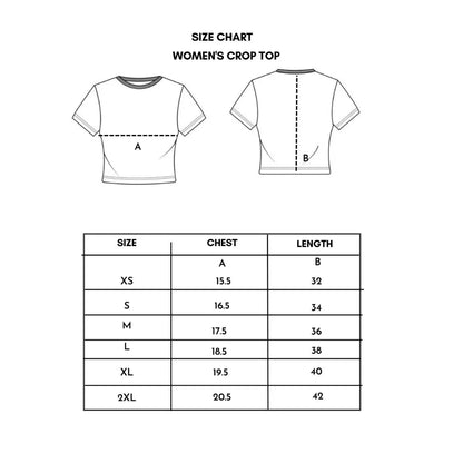 Women’s Premium Solid Grey Crop Top in Super-Combed Cotton - Crop Top